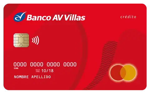 Tarjeta de crédito AV Villa Classic Mastercard