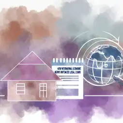 Cómo las Noticias Económicas Internacionales Influyen en los Préstamos Locales